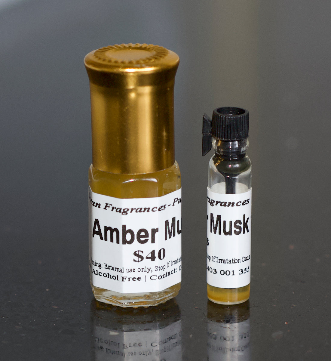 Sultan Fragrances Exclusive Blend - “Amber Musk”