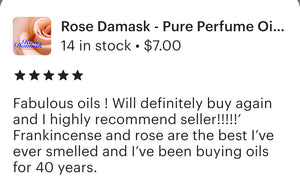 Rose Damask - Pure Perfume Rose Oil