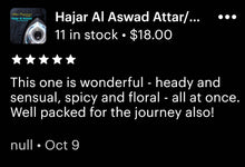 Load image into Gallery viewer, &quot;Hajar Al Aswad&quot; Attar/Perfume Oil - 100% Pure &amp; Natural Original Recipe | Vegan Option Available