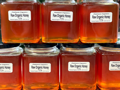 100% Pure Raw & Organic Honey 500g
