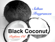 Load image into Gallery viewer, Sultan Fragrances Exclusive Blend  “Dark Coconut” - Vegan Available