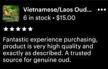 Load image into Gallery viewer, Oud Oil 100% Pure - &quot;Vietnamese/Laos Oud&quot;