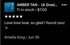 "Amber Tan" Pure Perfume Carry Spray