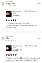 Load image into Gallery viewer, Pink Lotus - 100% Absolute Oil