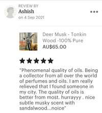 Load image into Gallery viewer, Deer musk - “Tonkin Wood” Pure Perfume Oil