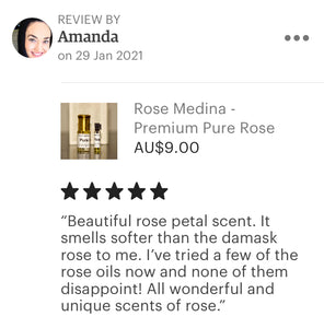 Rose Medina - Premium Pure Perfume Oil