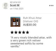 Load image into Gallery viewer, Vetiver Oil (Ruh Khus) - Attar