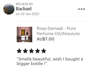 Rose Damask - Pure Perfume Rose Oil