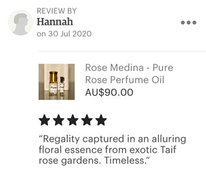 Rose Medina - Premium Pure Perfume Oil