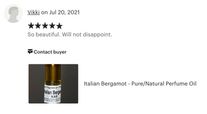 Sultan Fragrances Exclusive Blend - "Italian Bergamot"