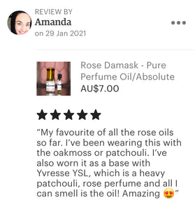 Rose Damask - Pure Perfume Rose Oil