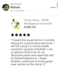 Load image into Gallery viewer, Ylang Ylang - 100% Medagascar Essential Oil