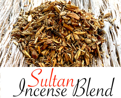 Sultan Incense Blend - Sandalwood, Oud, Frankincense + More