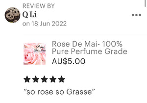 Rose De Mai - Perfume Grade Pure Rose Oil