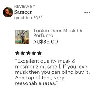 Deer Musk - "Tonkin Deer Musk" Pure Oil Perfume