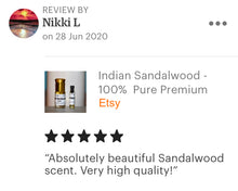 Load image into Gallery viewer, Sandalwood - 100% Pure Indian Premium Sandalwood Oil