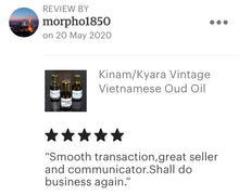 Load image into Gallery viewer, Oud Oil 100% Pure  -  Vintage Vietnamese Kinam / Kyara (沈香) Oud Oil 1968