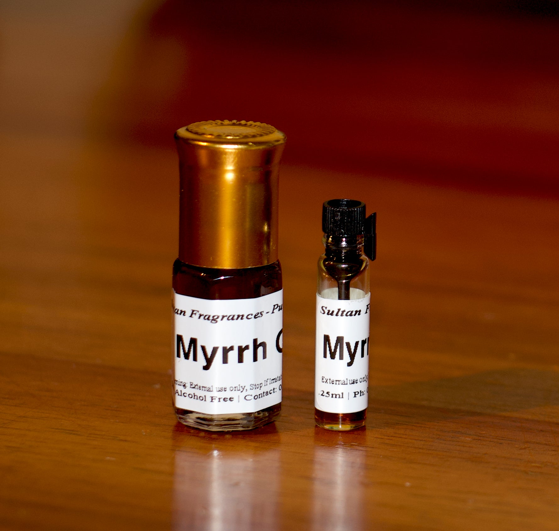 Myrrh Oil - 100% Pure Steam Distilled Pure Oil – Sultan Fragrances