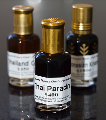 100% Pure Thailand paracin Oud or Agarwood oil