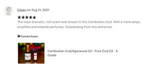 Oud Oil 100% Pure - Cambodian Oud (A Grade)