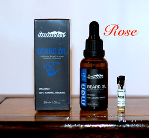 Beard Oil/Hair Oil - Natural Fragrant Beard Oil Tailored Your Own Way