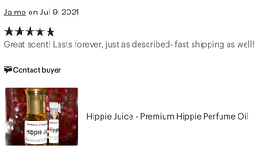 Sultan Fragrances Exclusive Blend - “Hippie Juice”