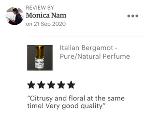 Bergamot Essential Oil - Perfume Grade