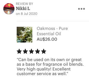 Oakmoss - 100% Pure Essential  Oil