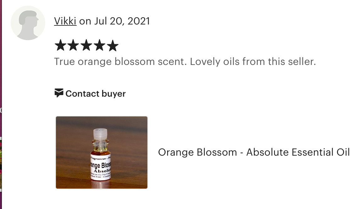 Orange Blossom Absolute - Nature's Gift