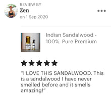 Load image into Gallery viewer, Sandalwood - 100% Pure Indian Premium Sandalwood Oil