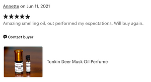 Deer Musk - "Tonkin Deer Musk" Pure Oil Perfume