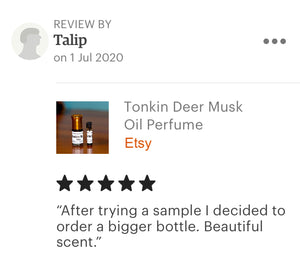 Deer Musk - "Tonkin Deer Musk" Pure Oil Perfume